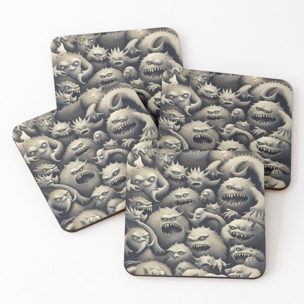 Item preview, MONSTERS MOSTERS MONSTERS designed and sold by VonKalt.