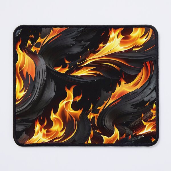 Item preview, Abstract Burning Wood Fire Pattern designed and sold by TheArtOfPat.