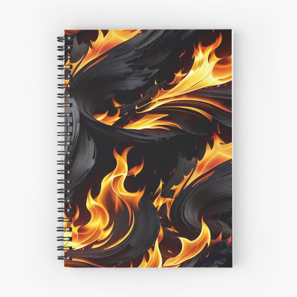 Item preview, Abstract Burning Wood Fire Pattern designed and sold by TheArtOfPat.