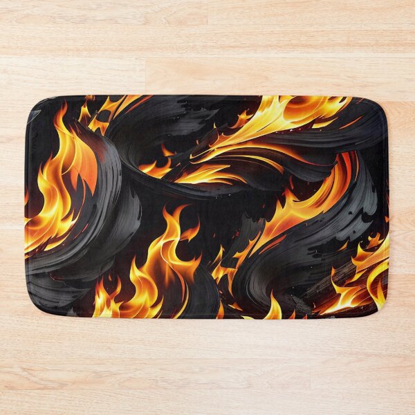 Item preview, Abstract Burning Wood Fire Pattern designed and sold by TheArtOfPat.