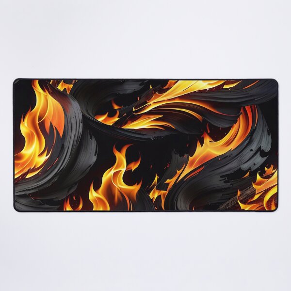 Item preview, Abstract Burning Wood Fire Pattern designed and sold by TheArtOfPat.