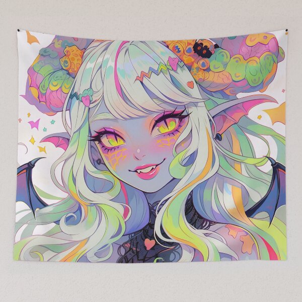 Item preview, Whimsical Candy Pixie Anime Girl designed and sold by bubblegoth.