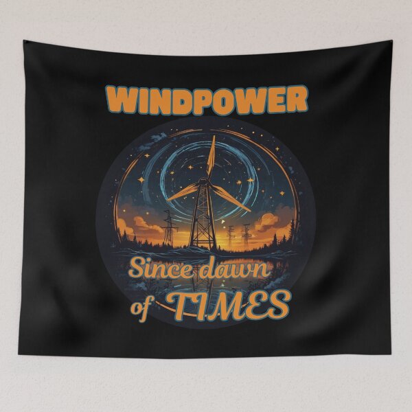 Item preview, WINDPOWER since dawn of times design designed and sold by Jt41.