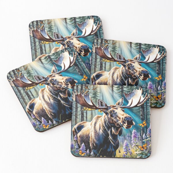 Item preview, Springtime Moose designed and sold by Lilsilverfish.
