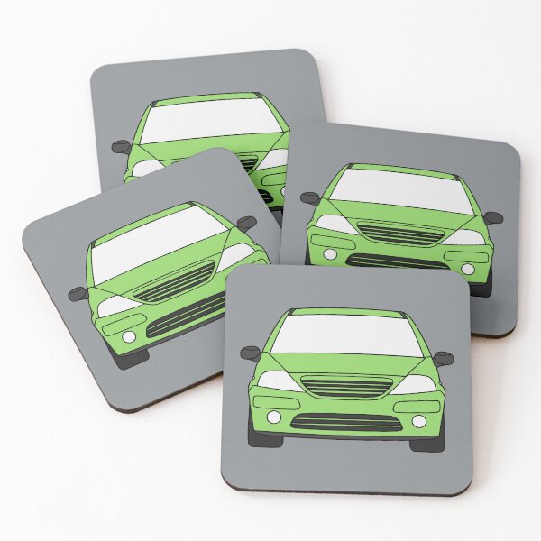 Aperçu de l'œuvre Citroën C3 2002-2008 vert clair créée et vendue par EdimDesign.