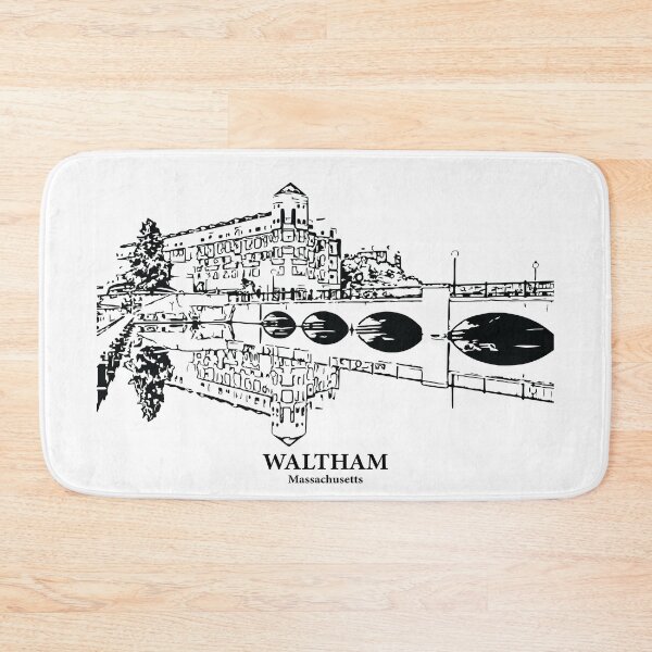 Item preview, Waltham - Massachusetts designed and sold by Lakeric Cityscapes.