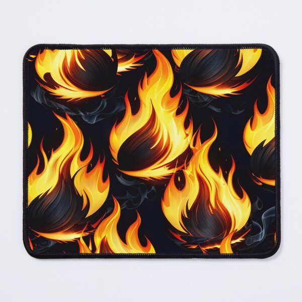 Item preview, Abstract Burning Wood Fire Pattern designed and sold by TheArtOfPat.