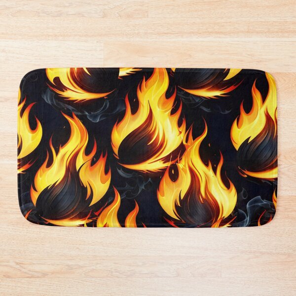 Item preview, Abstract Burning Wood Fire Pattern designed and sold by TheArtOfPat.