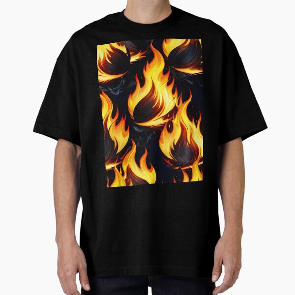 Item preview, Abstract Burning Wood Fire Pattern designed and sold by TheArtOfPat.