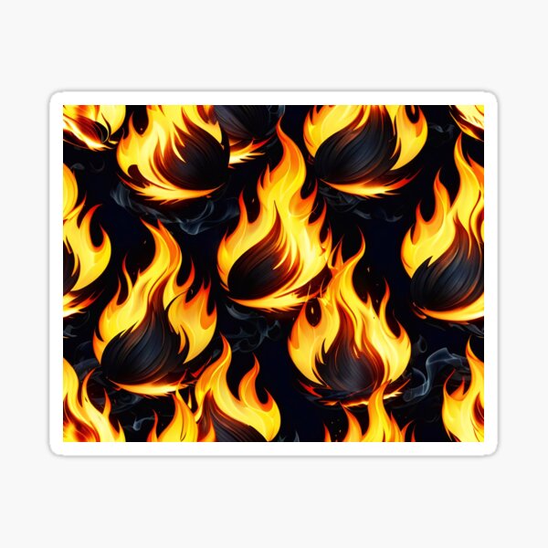 Item preview, Abstract Burning Wood Fire Pattern designed and sold by TheArtOfPat.