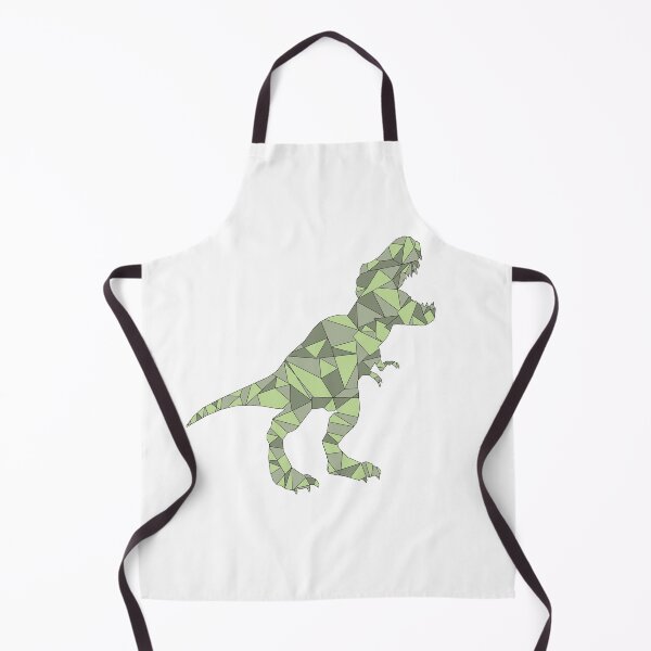 Item preview, DINOSAUR green T REX geometric designed and sold by hemp3x.