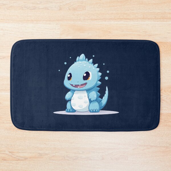 Item preview, Cute blue Godzilla  designed and sold by MilkyBerryShop.