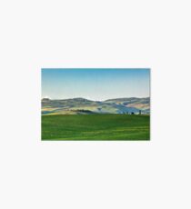 Outdoor Tuscan Hills Landscape Art Board