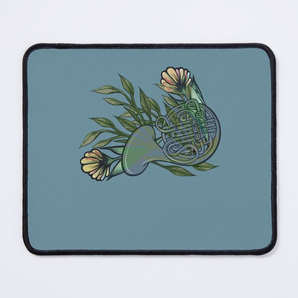 Item preview, French Horn Flora designed and sold by FrictionMaxxing.