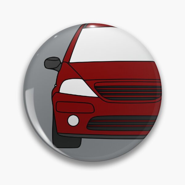 Aperçu de l'œuvre Citroën C3 2002-2008 bordeaux créée et vendue par EdimDesign.