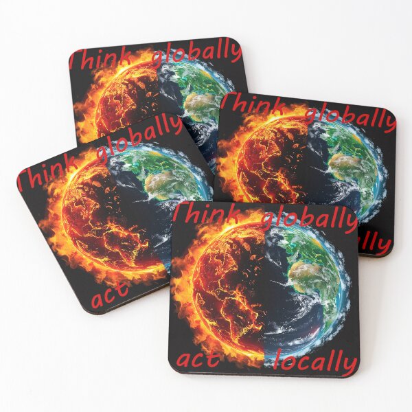 Item preview, Think globally, act locally designed and sold by Balpa.