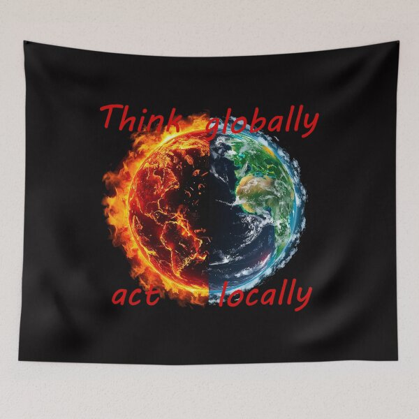 Item preview, Think globally, act locally designed and sold by Balpa.