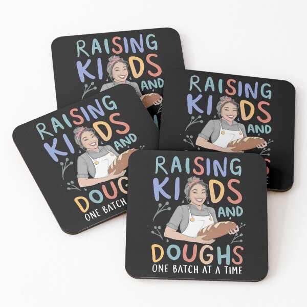 Item preview, Raising Kids And Doughs, One Batch At A Time Baking Mom designed and sold by DomTeesHaven.
