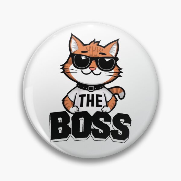 Artikelvorschau, Meine Katze ist der Boss entworfen und verkauft von Corpsecutter.