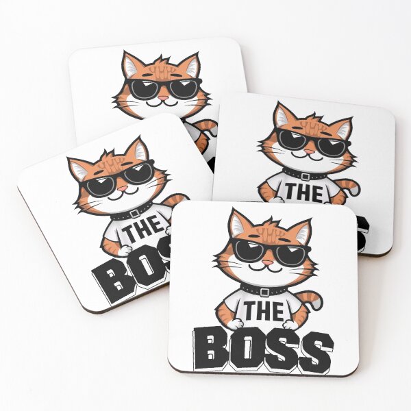 Item preview, My cat is the boss designed and sold by Corpsecutter.