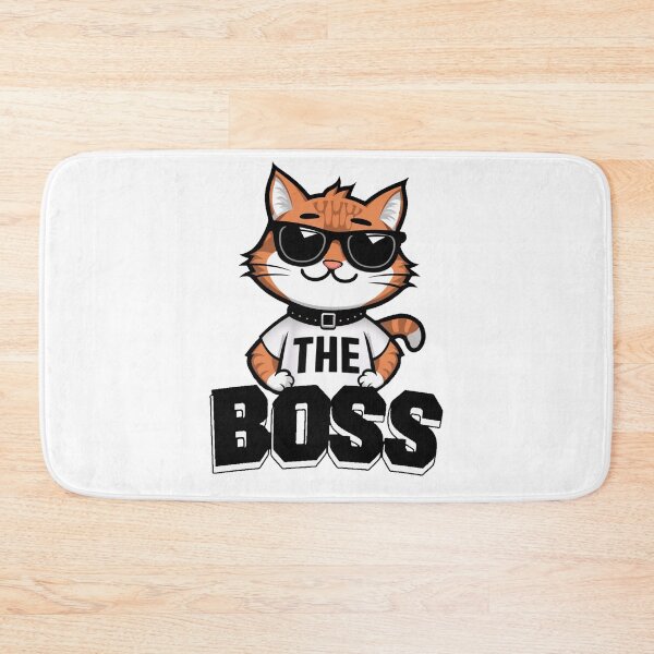 Item preview, My cat is the boss designed and sold by Corpsecutter.