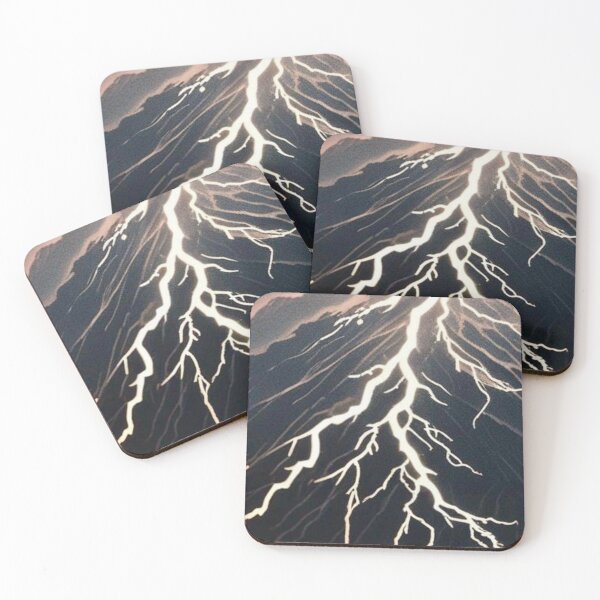 Item preview, Black lightning designed and sold by MatrixTattoo.