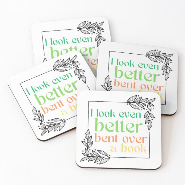 Item preview, I look even better bent over a book | TopsNTangles designed and sold by chelseahill712.