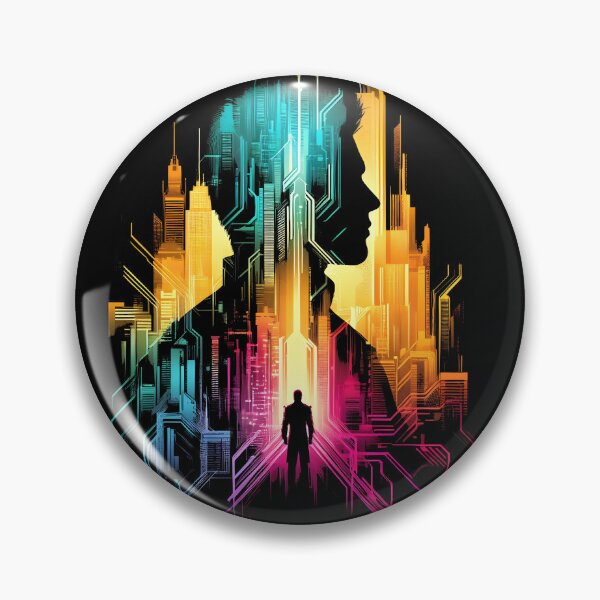 Item preview, Cyberpunk Man - Vector Art designed and sold by Bomba Visual.