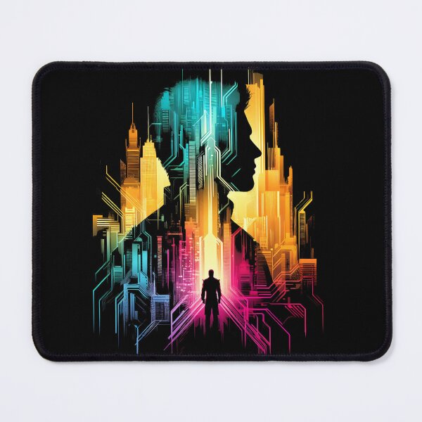 Item preview, Cyberpunk Man - Vector Art designed and sold by Bomba Visual.