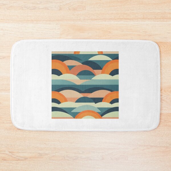 Item preview, Californian sunset | Midcentury vintage print designed and sold by saywhatcreative.