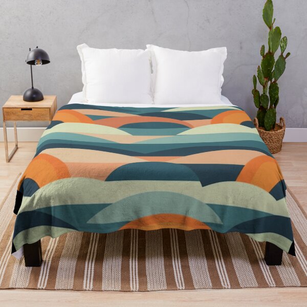 Item preview, Californian sunset | Midcentury vintage print designed and sold by saywhatcreative.