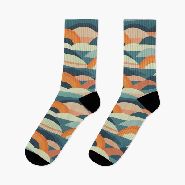 Item preview, Californian sunset | Midcentury vintage print designed and sold by saywhatcreative.