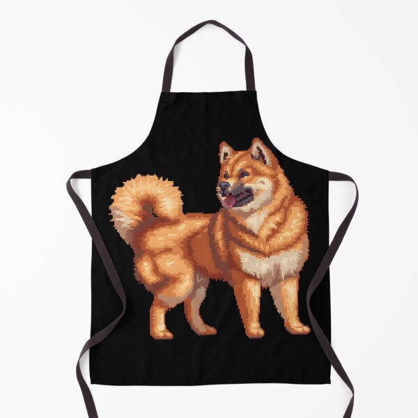 Artikelvorschau, Pixel-portrait Finnish Spitz entworfen und verkauft von CUTEDOGGIEZ.