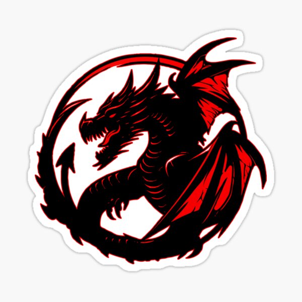 Item preview, Dragon tattoo designed and sold by Designbyhy.
