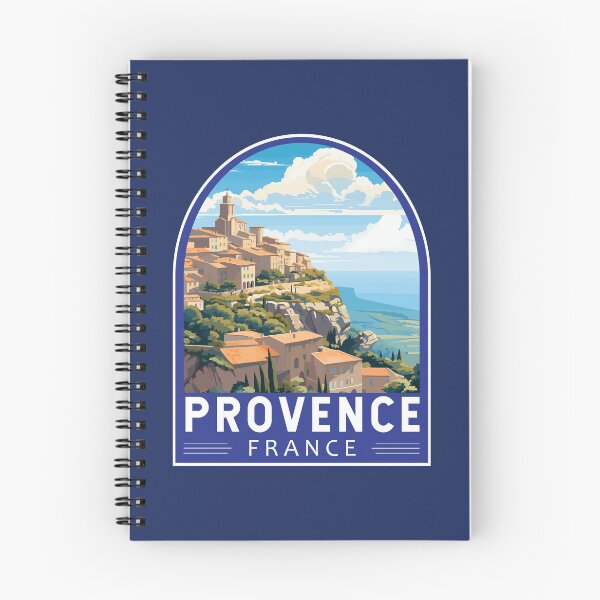 Item preview, Provence France Travel Art Emblem designed and sold by KrisSidDesigns.
