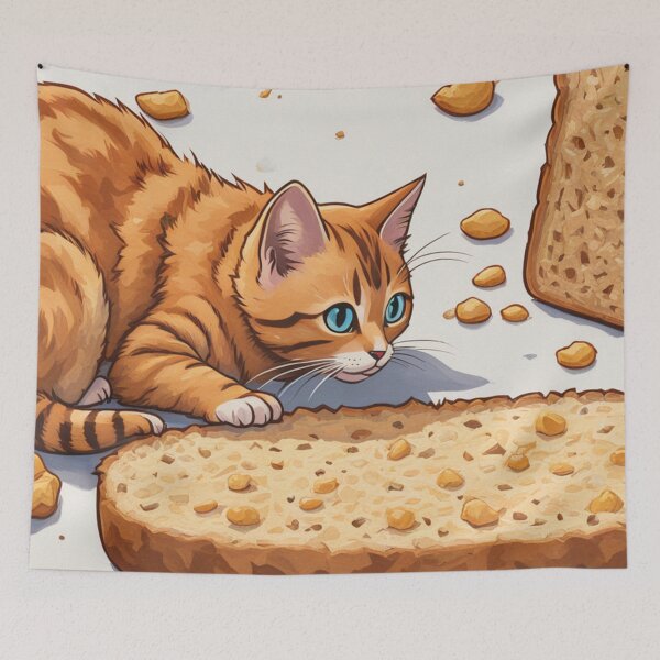 Item preview, Bread Kittens Catloaf  designed and sold by ArtzandDesignz.