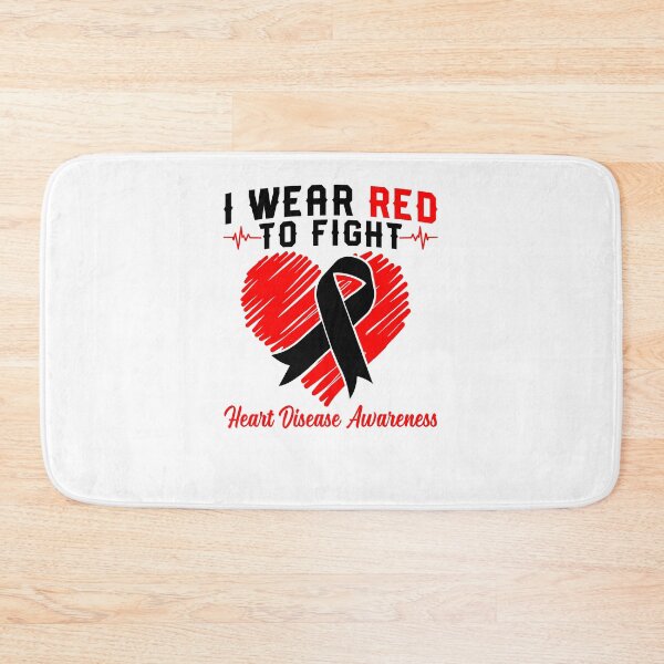 Item preview, Wear Red To Fight Heart Disease Awareness Month Support designed and sold by NovaGenArt.