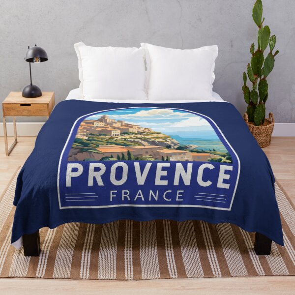 Item preview, Provence France Travel Art Emblem designed and sold by KrisSidDesigns.