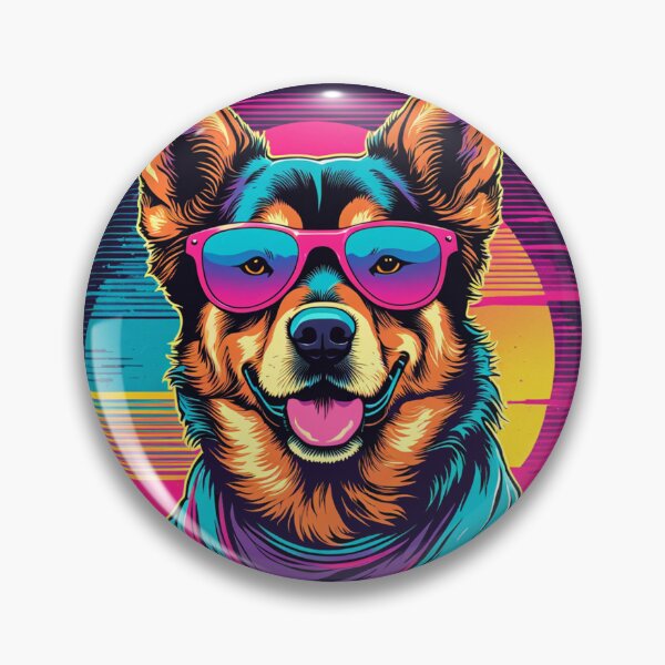 Item preview, When your little dog adopts a look that perfectly matches their 'ruff' incredible. designed and sold by Pulsant  Paintings.