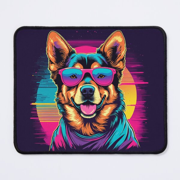 Item preview, When your little dog adopts a look that perfectly matches their 'ruff' incredible. designed and sold by Pulsant  Paintings.