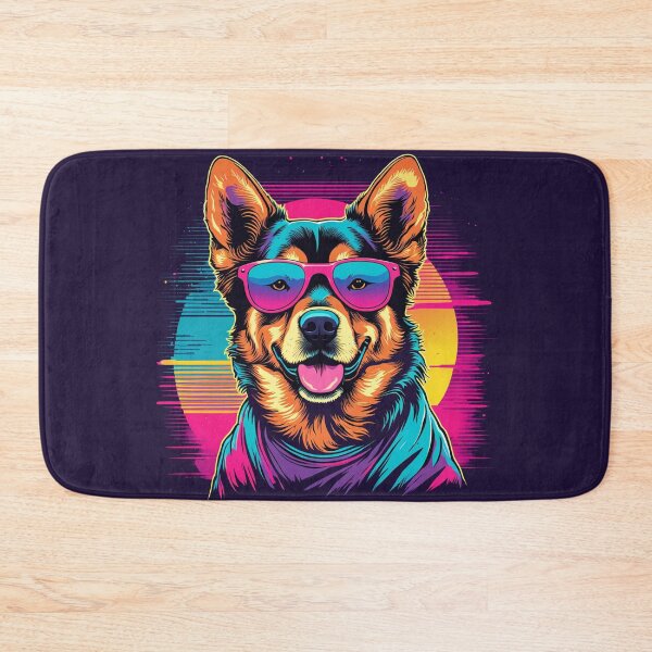 Item preview, When your little dog adopts a look that perfectly matches their 'ruff' incredible. designed and sold by Pulsant  Paintings.