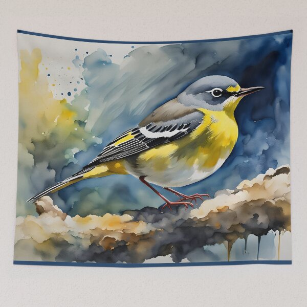 Item preview, Grey Wagtail (Motacilla Cinerea) - British Bird Life designed and sold by Country-Artist.