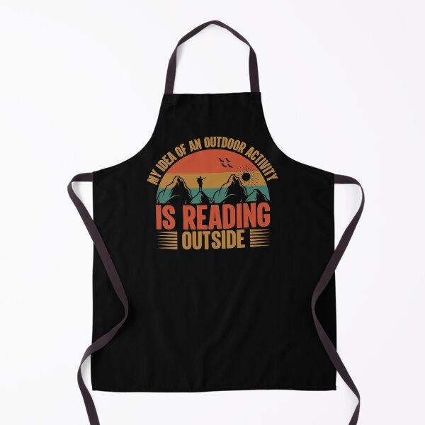 Item preview, Outdoor Activity Reading Funny Humor designed and sold by mwagie.