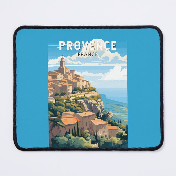 Item preview, Provence France Travel Art Vintage designed and sold by KrisSidDesigns.
