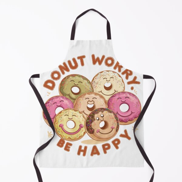 Item preview, Sweet Happiness: Donut Worry, Be Happy! designed and sold by Colorful-Garden.