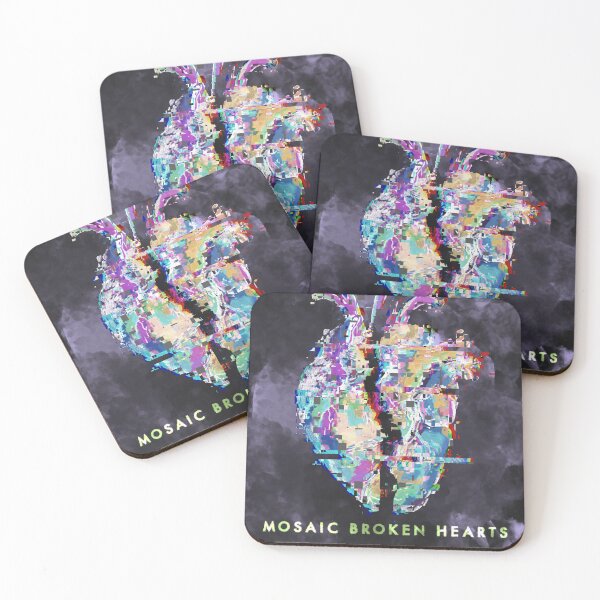 Item preview, State of grace- Mosaic broken hearts  designed and sold by slasherart.