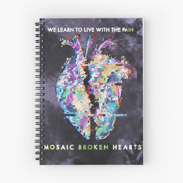 Item preview, State of grace- Mosaic broken hearts  designed and sold by slasherart.