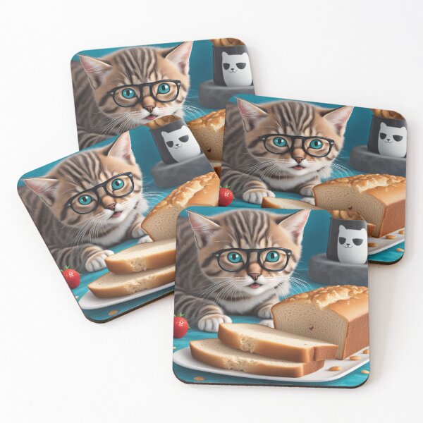 Item preview, Bread Kittie Einstein Pose designed and sold by ArtzandDesignz.