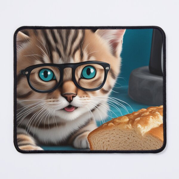 Item preview, Bread Kittie Einstein Pose designed and sold by ArtzandDesignz.