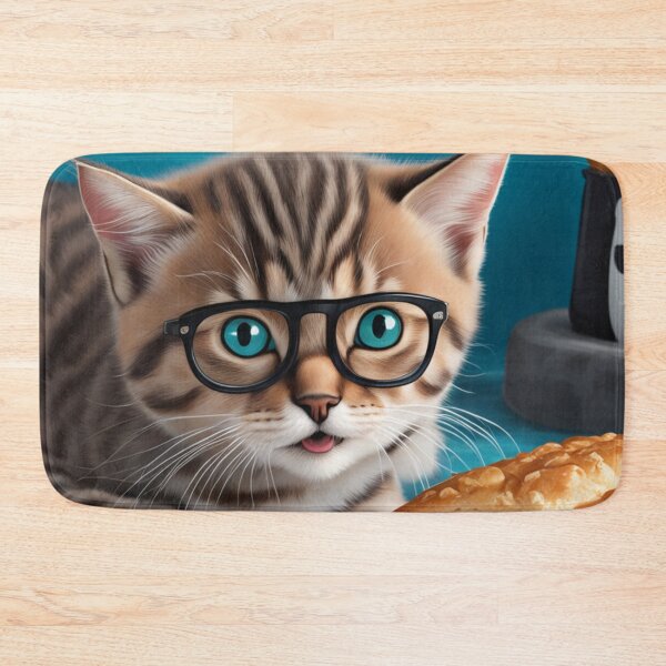 Item preview, Bread Kittie Einstein Pose designed and sold by ArtzandDesignz.